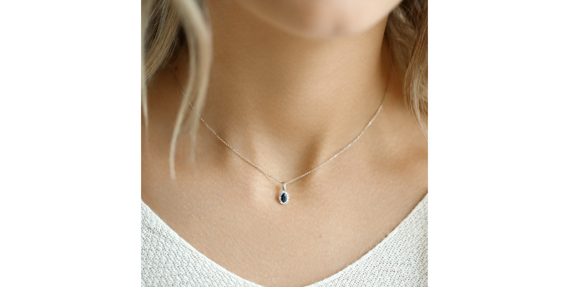 Prívesok s diamantmi a smaragdom Princess