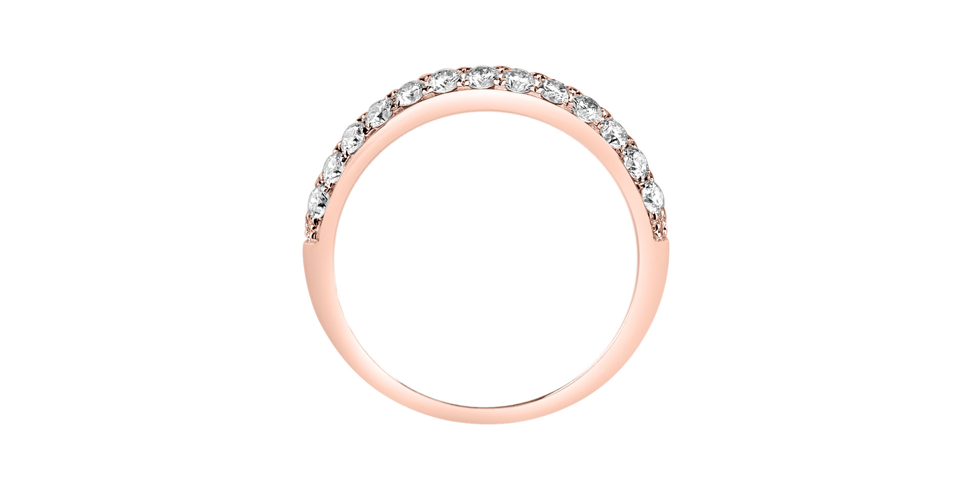 Prsteň s diamantmi Shiny Galaxy