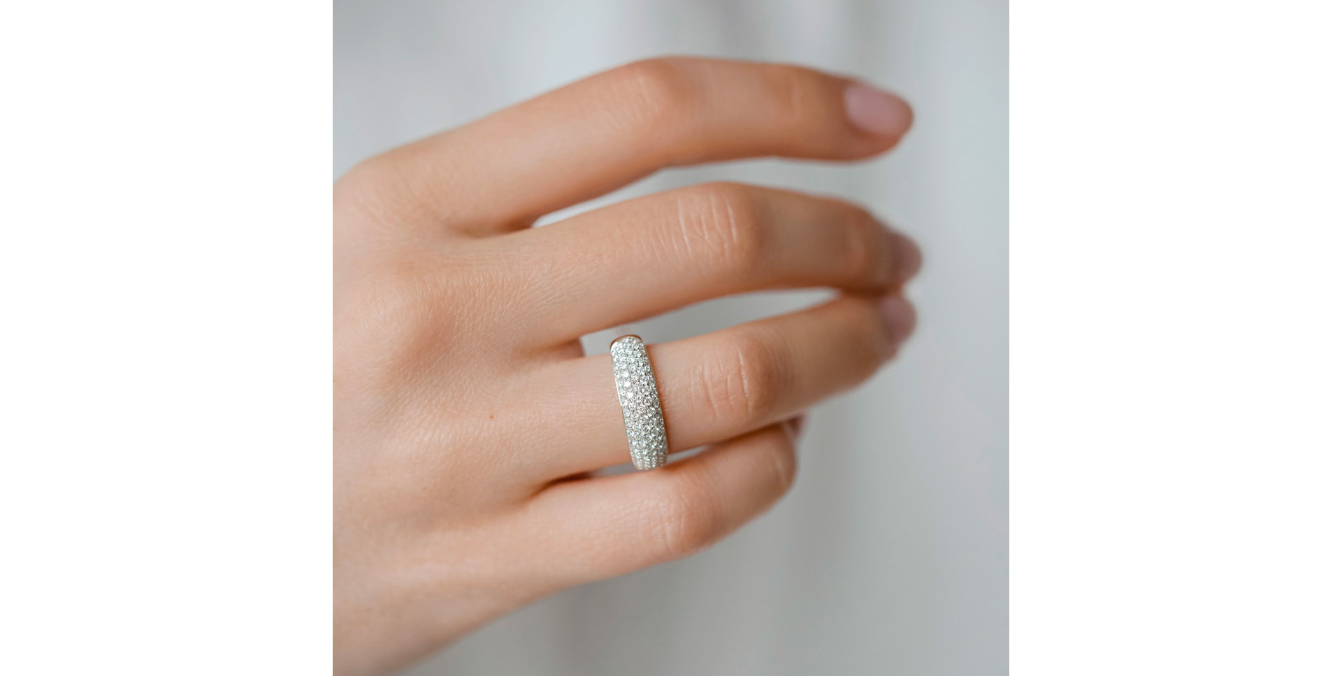 Prsteň s diamantmi Shiny Inferno