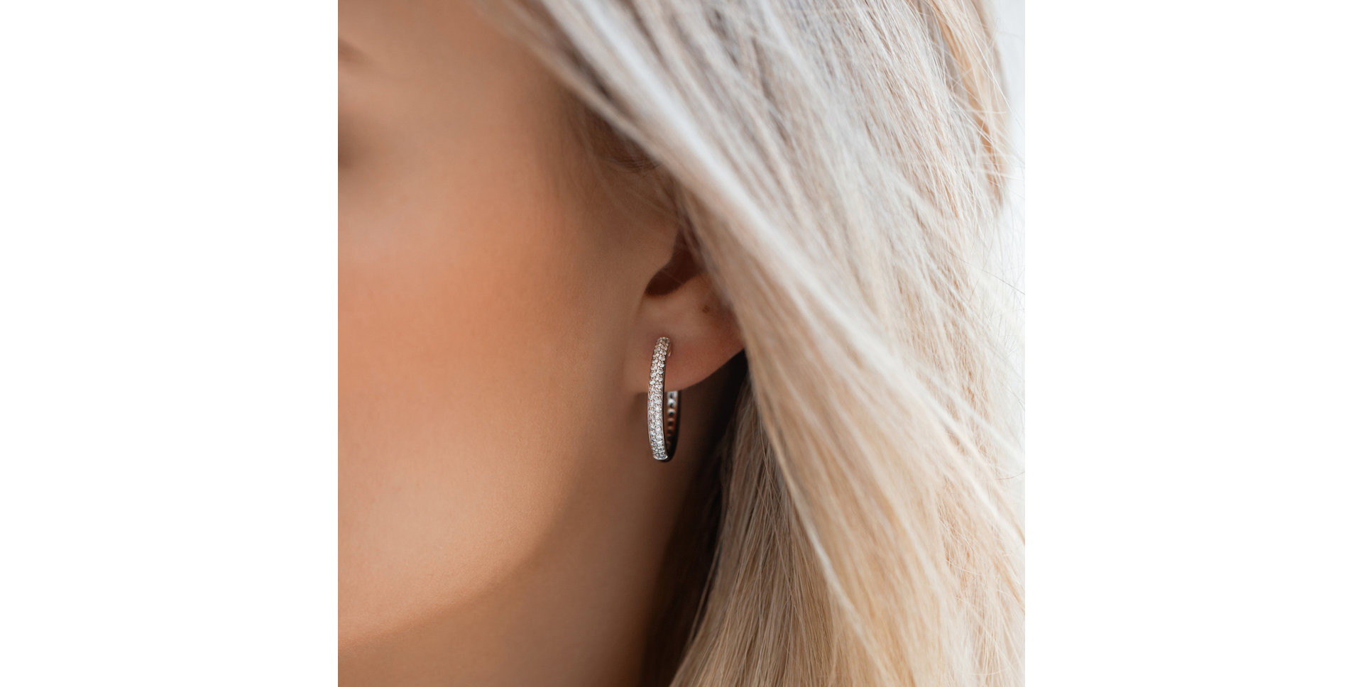 Náušnice s diamantmi Sparkling Wish