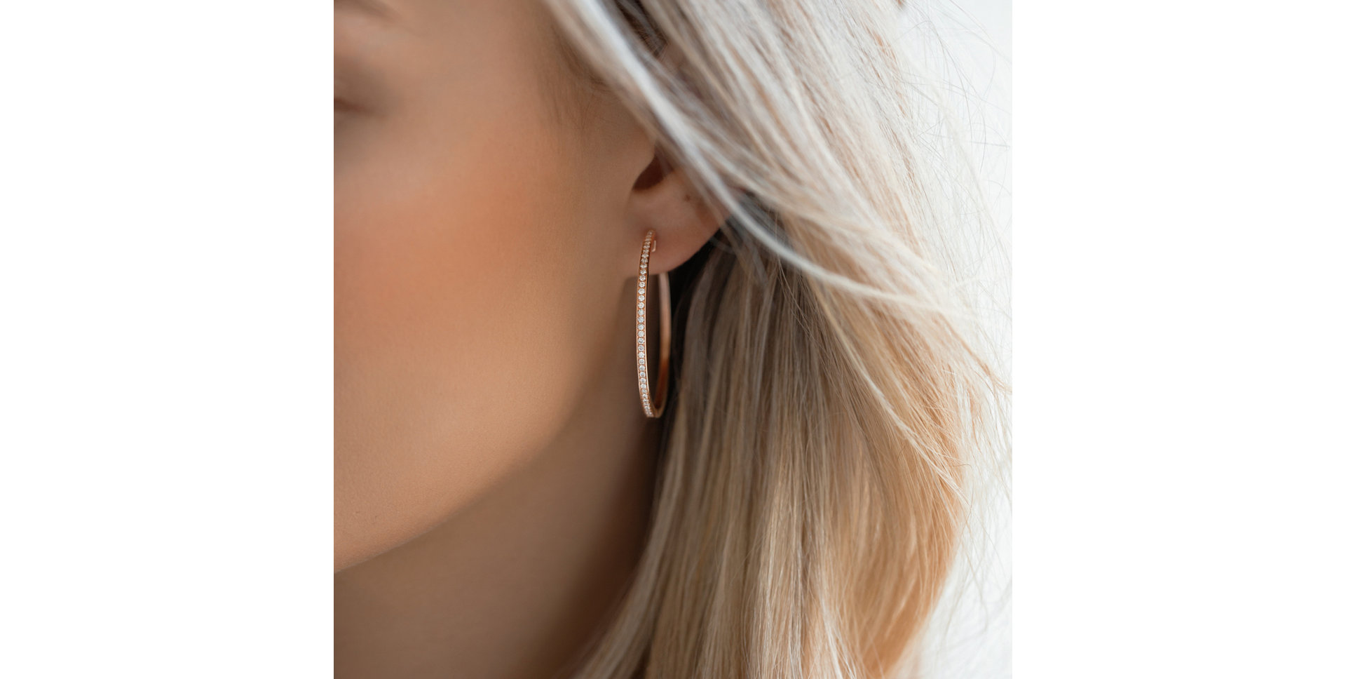 Náušnice s diamantmi Shiny Rain