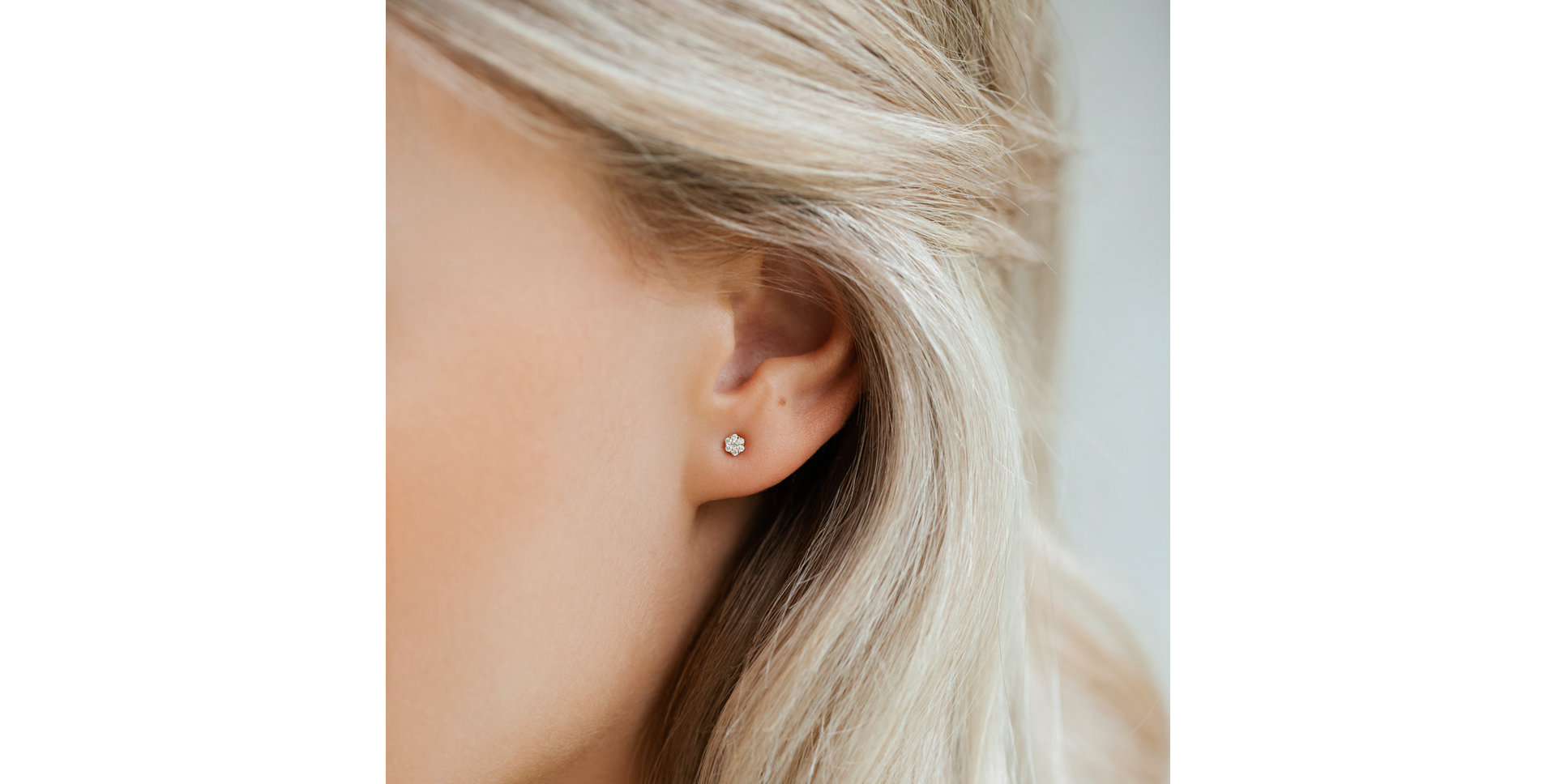 Náušnice s diamantmi Shiny Constellation