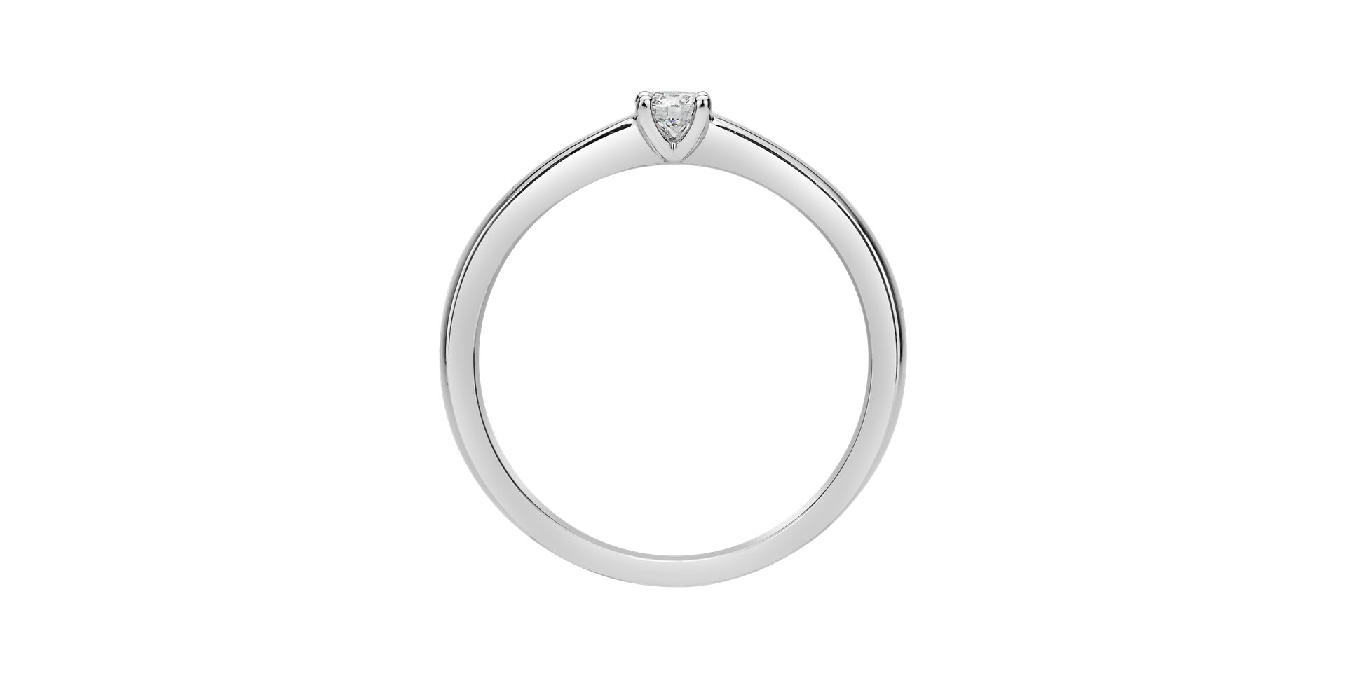 Prsteň s diamantom Spark of Love