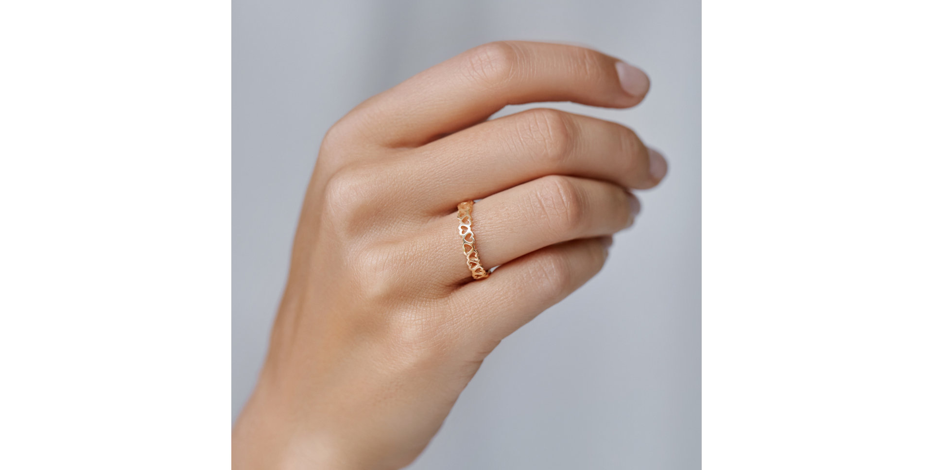 Prsteň s diamantom Love Contour