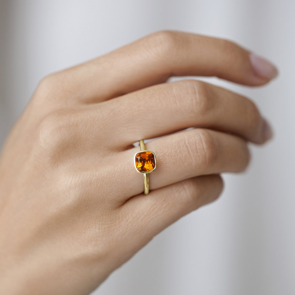 Prsteň s morganitom Bonbon