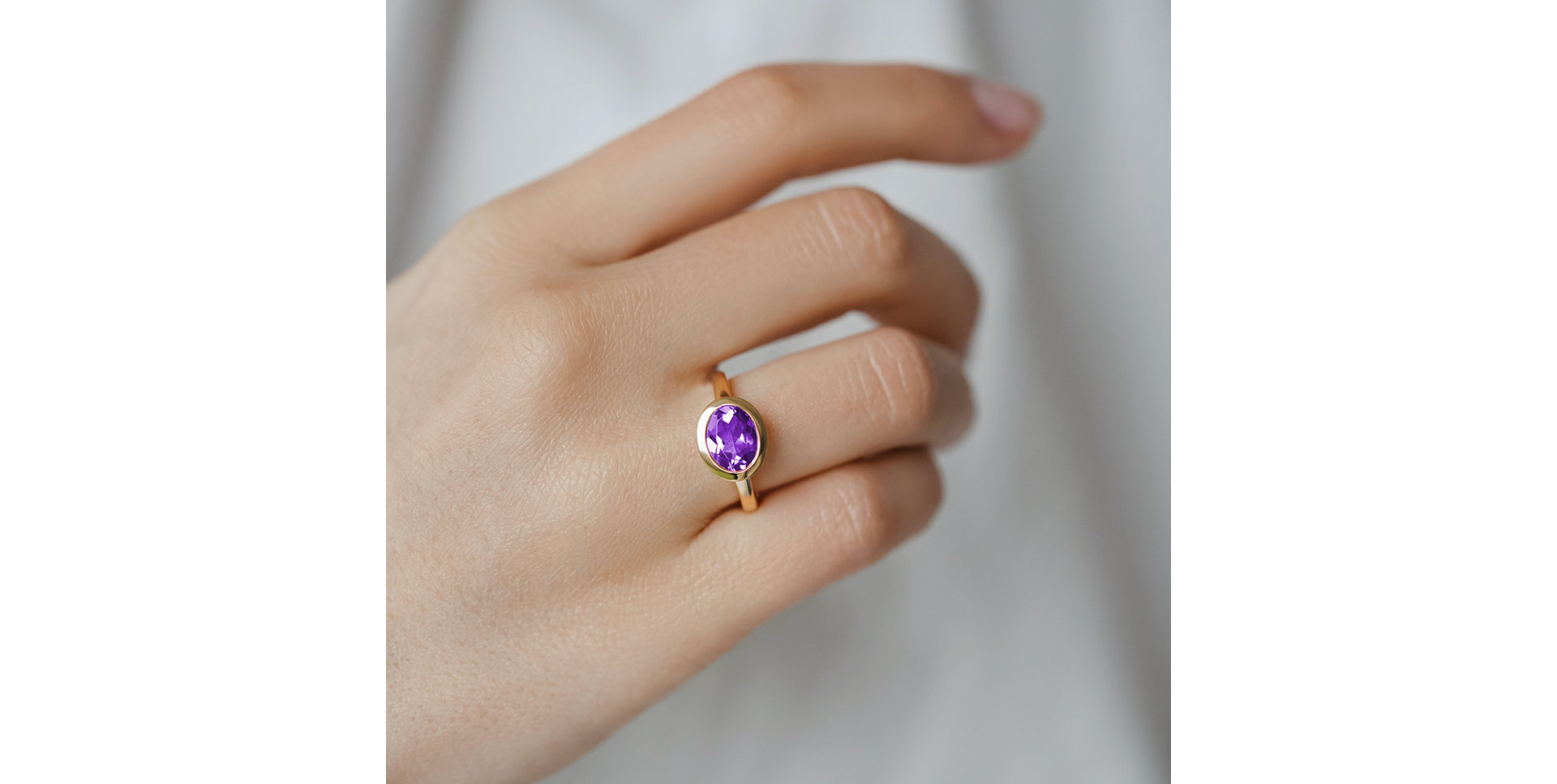 Prsteň s topásom swiss Bonbon