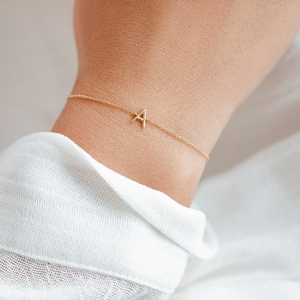 Náramok s diamantom Round Line D