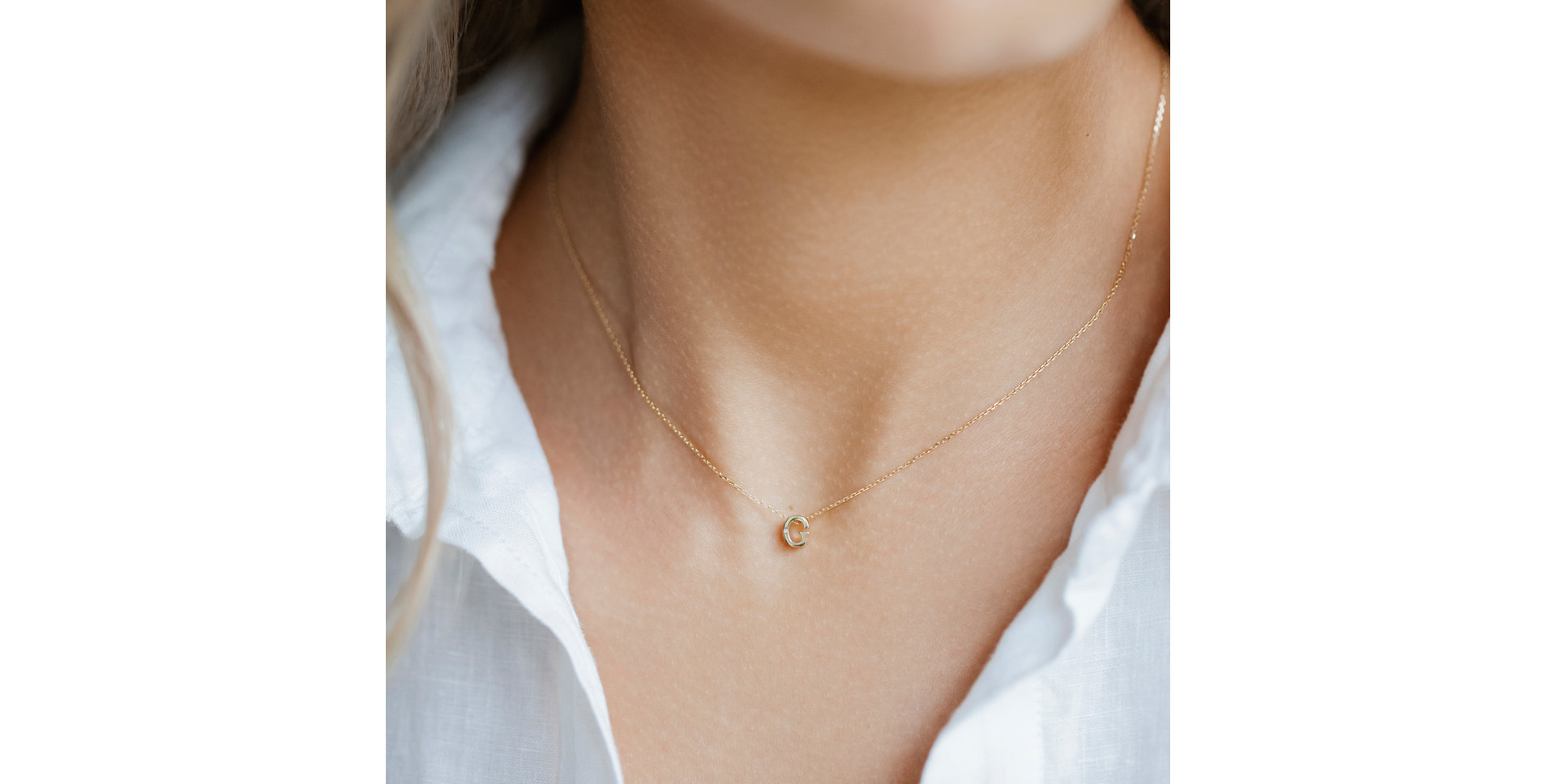 Náhrdelník s diamantom Flat Line S