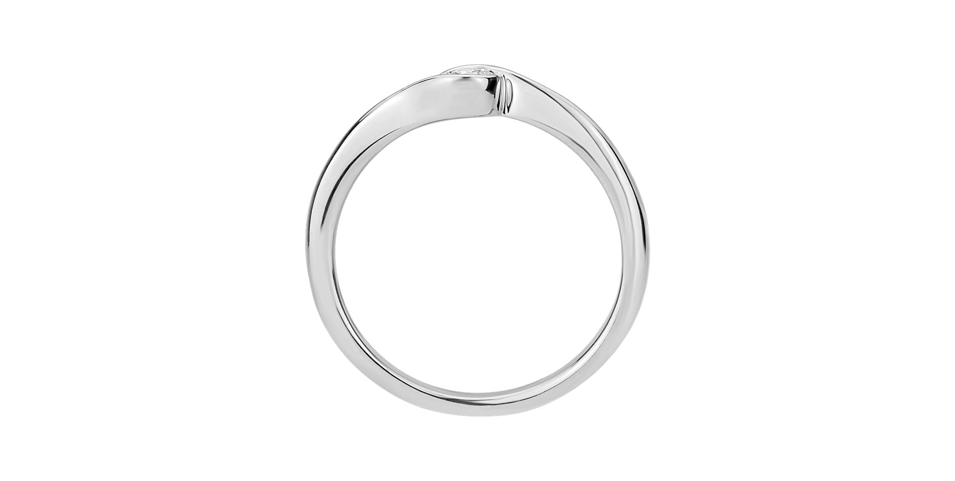 Prsteň s diamantom Shiny Joy