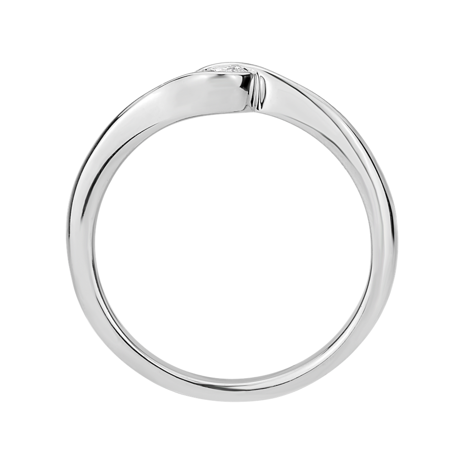 Prsteň s diamantom Shiny Joy