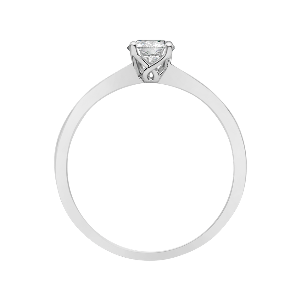 Prsteň s diamantom Lovely Beauty