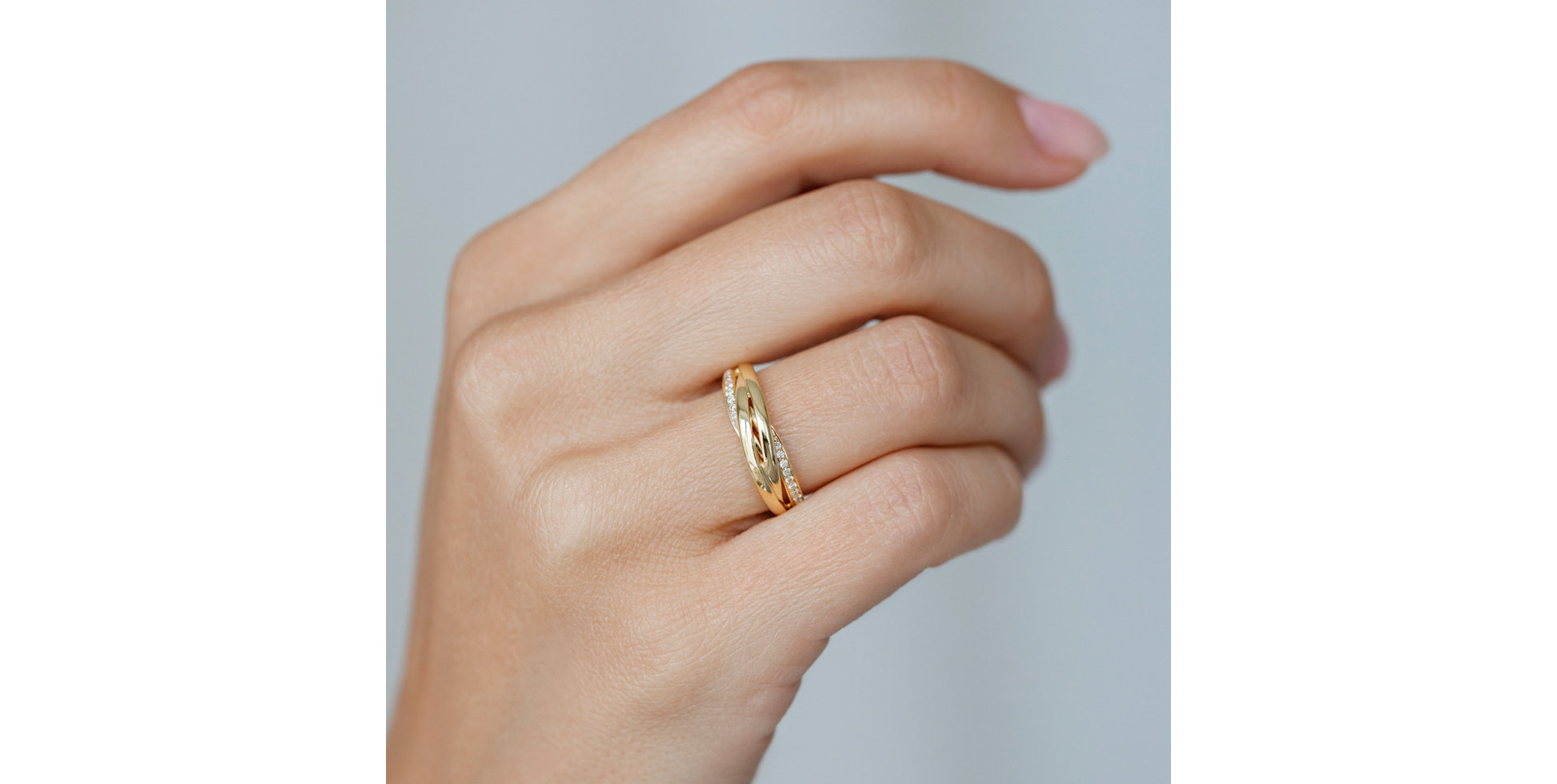 Prsteň s diamantmi Dream Message