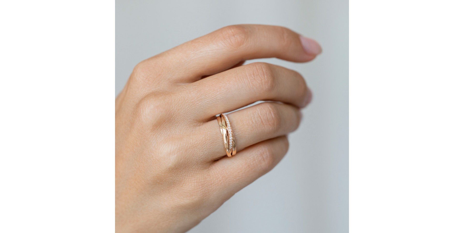 Prsteň s diamantmi Dream Message