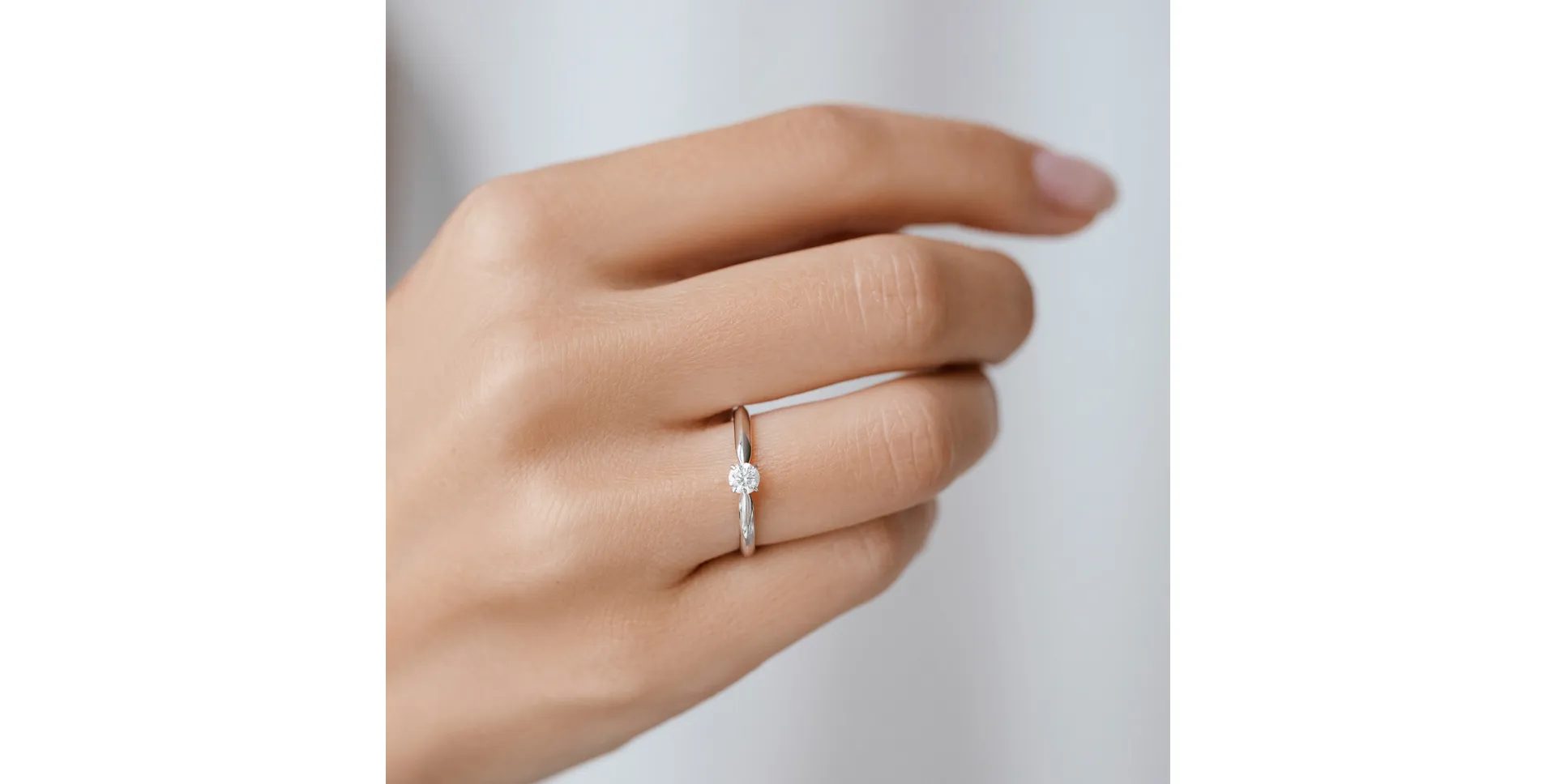 Prsteň s diamantom One Love