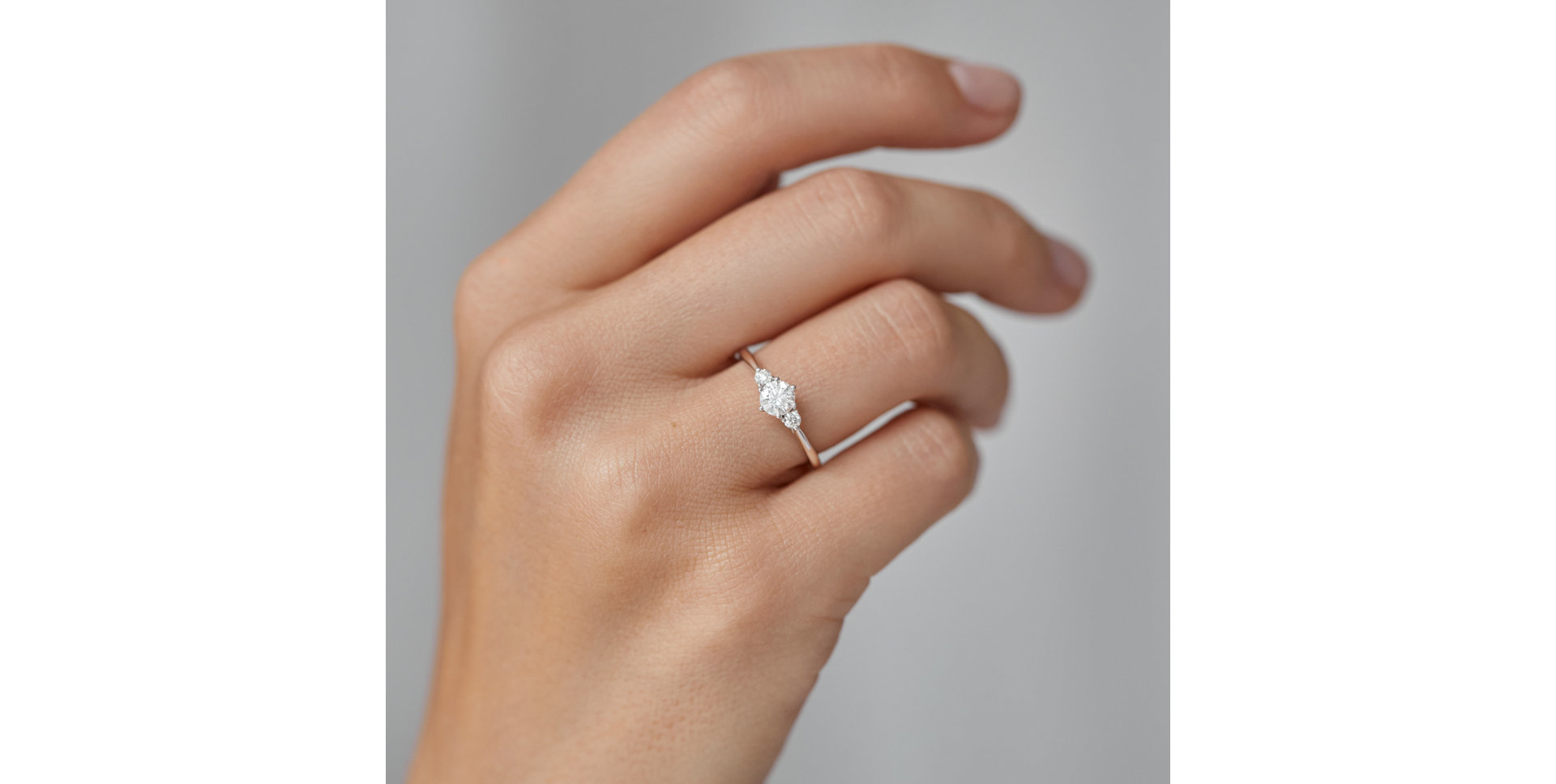 Prsteň s diamantmi Midnight Serenity