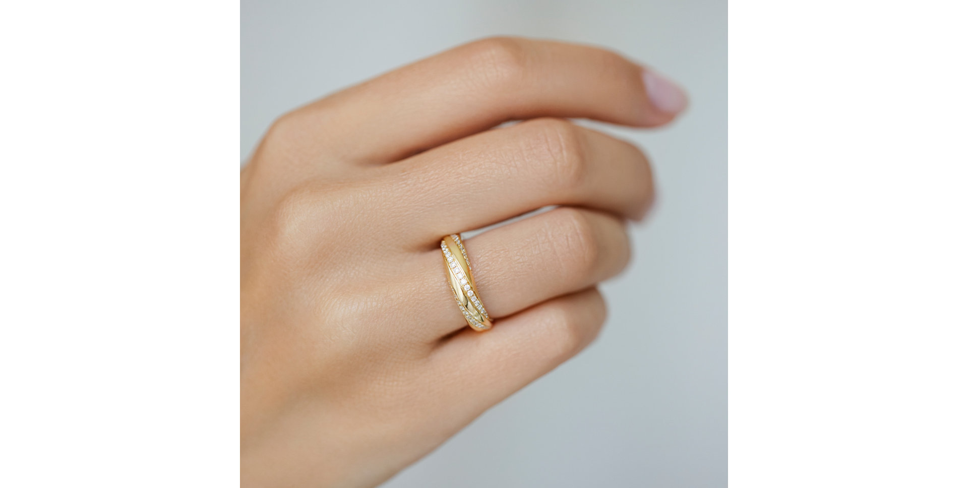 Prsteň s diamantmi Shiny Impression