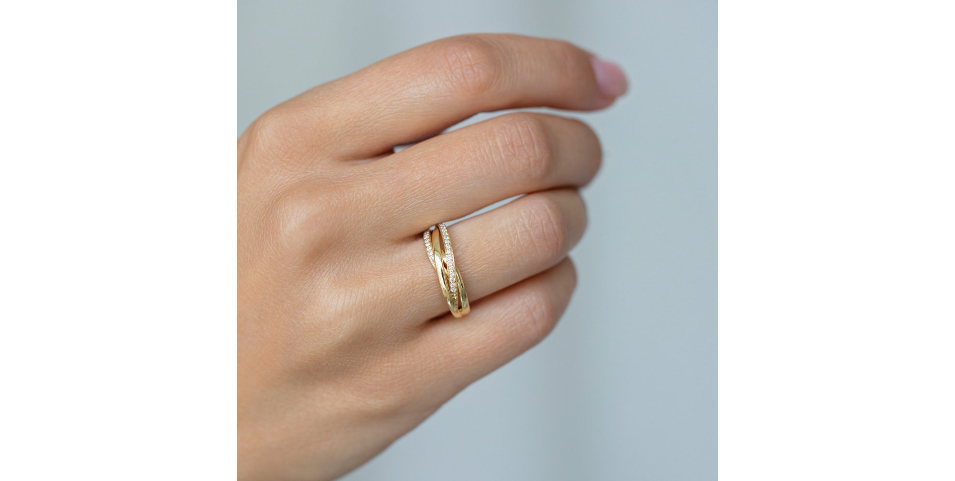 Prsteň s diamantmi Dream Message