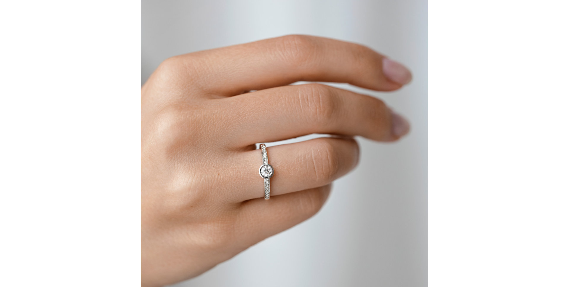 Prsteň s diamantmi Shine Forever