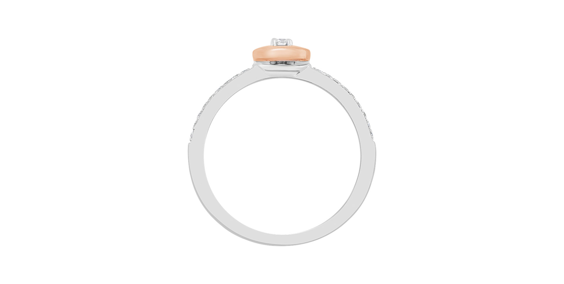 Prsteň s diamantmi Moon Opus