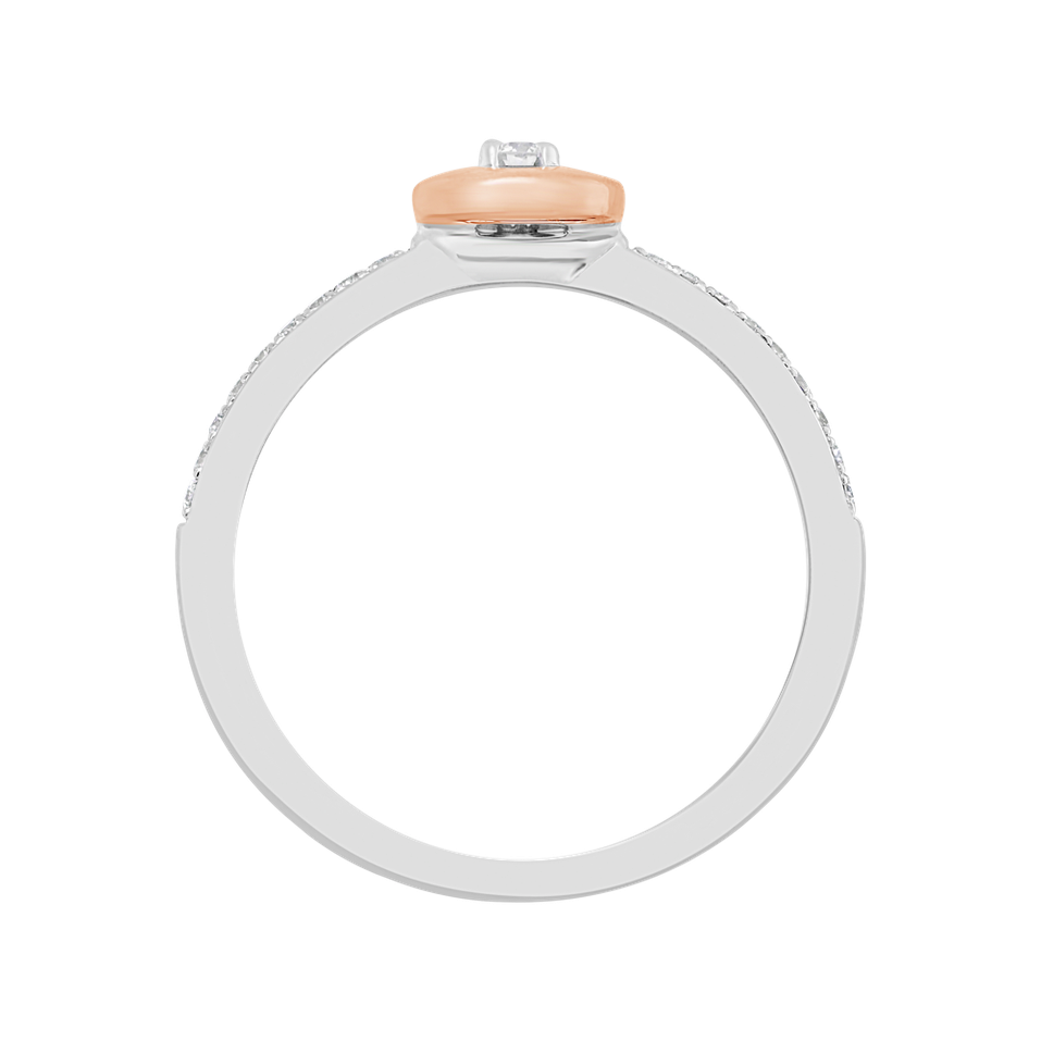 Prsteň s diamantmi Moon Opus