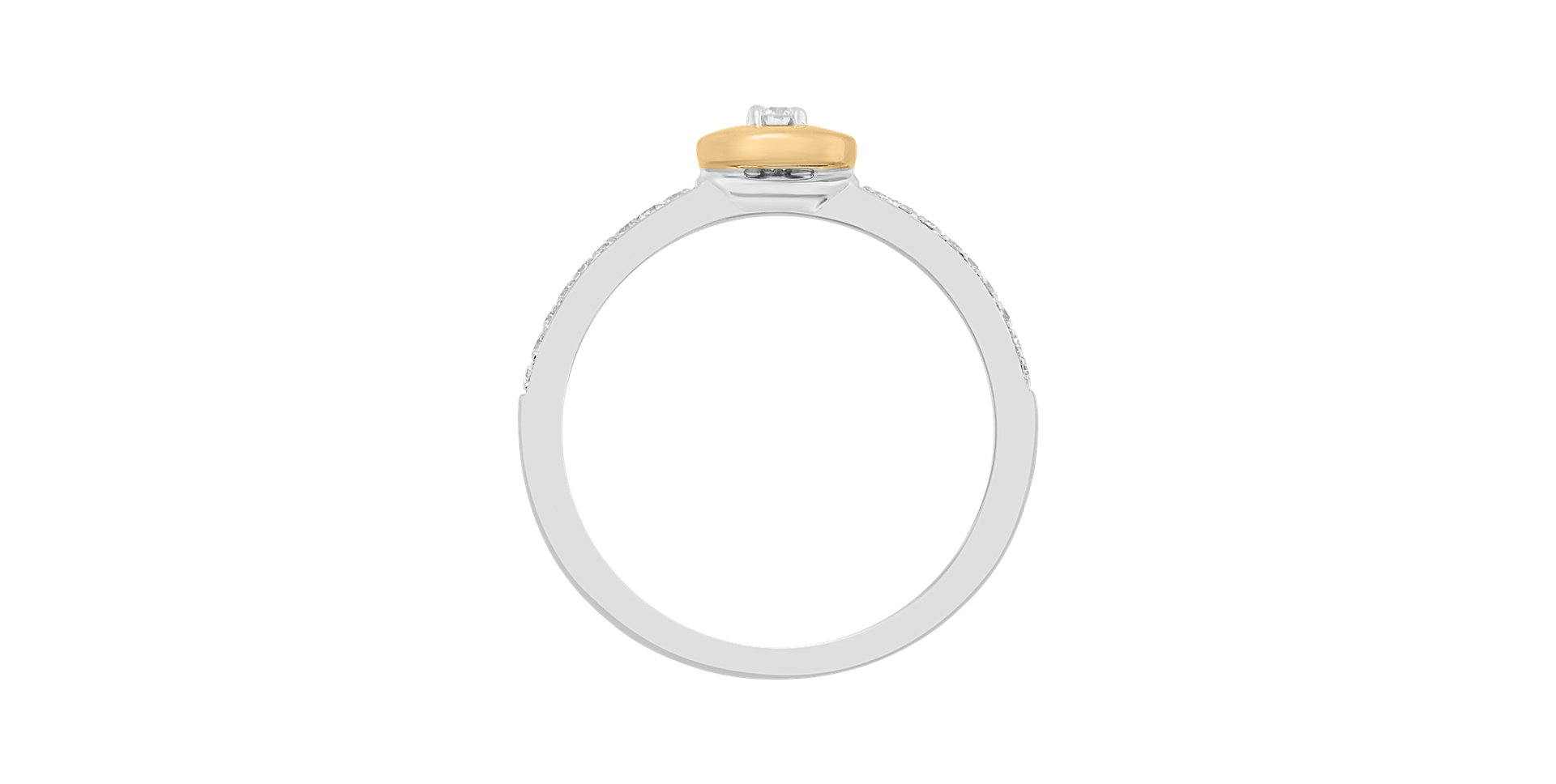 Prsteň s diamantmi Moon Opus