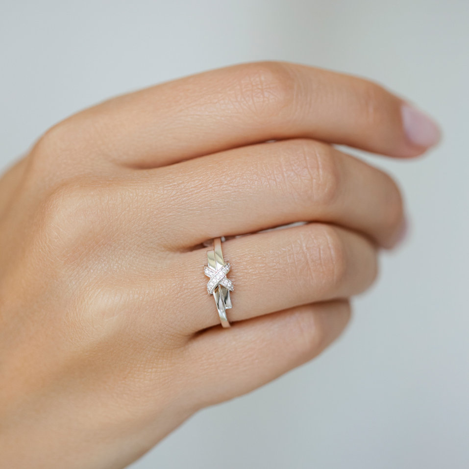 Prsteň s diamantmi Extraordinary Elegance