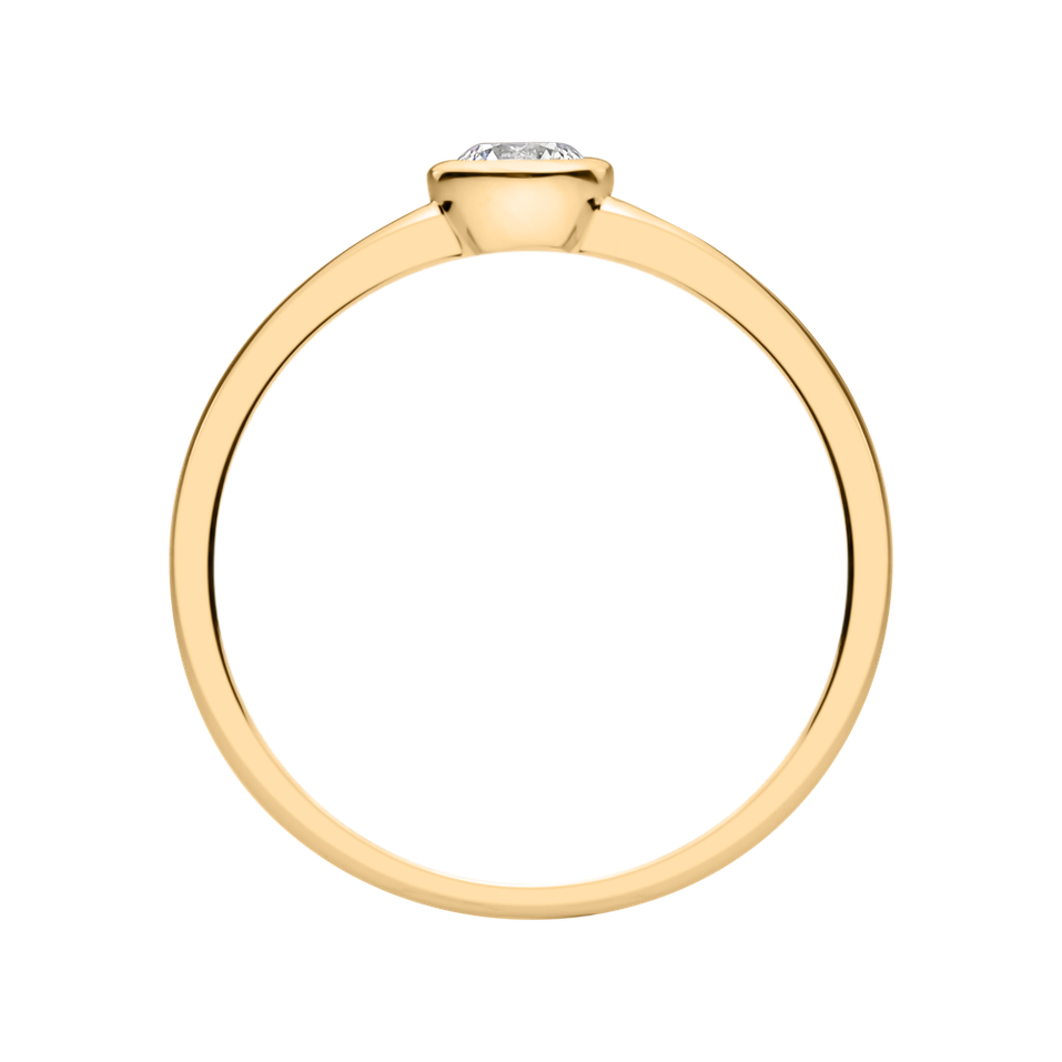 Prsteň s diamantom Seductive Glow