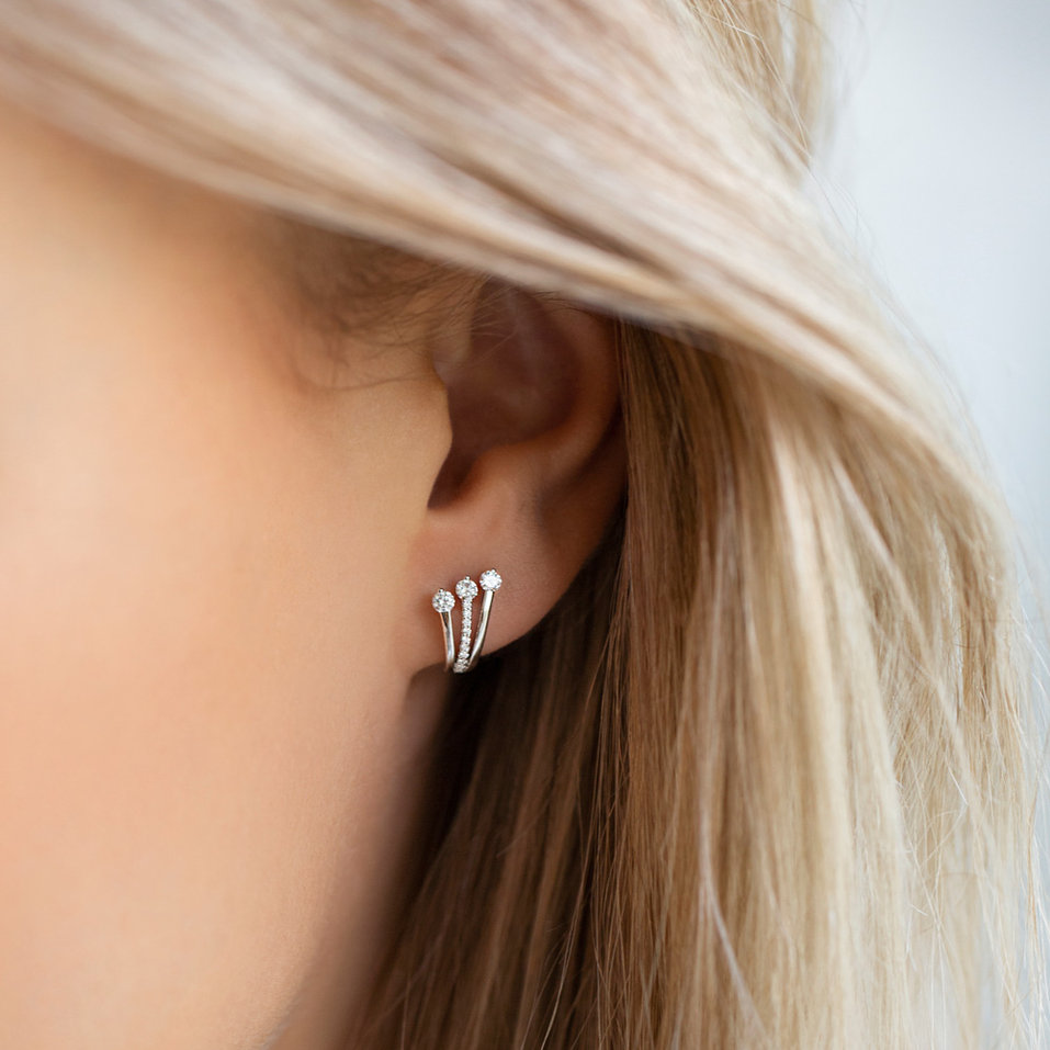 Náušnice s diamantmi Dream Secret