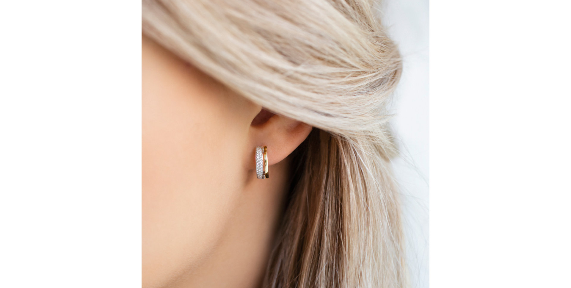 Náušnice s diamantmi Moonlight Spirit