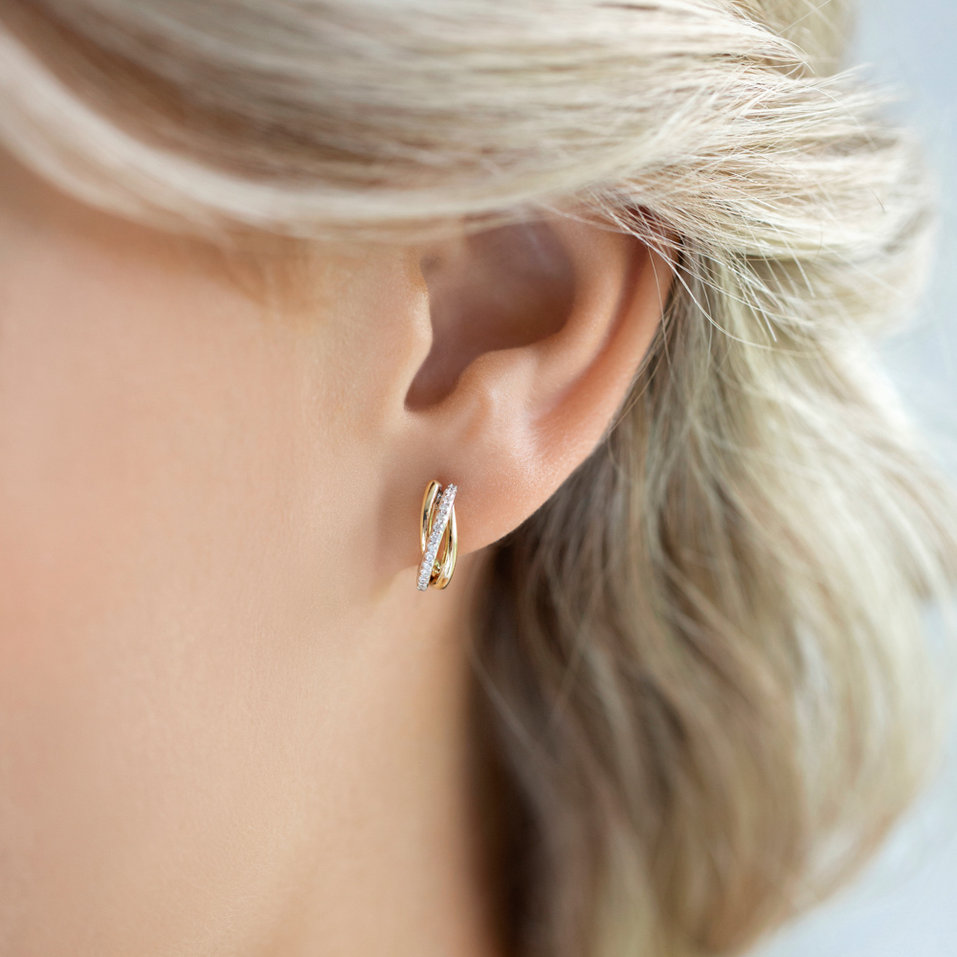 Náušnice s diamantmi Goddess