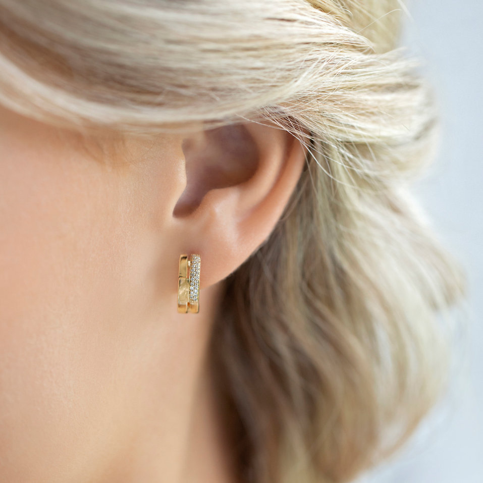 Náušnice s diamantmi Dream Elegance