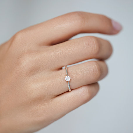 Prsteň s diamantmi Shiny Constellation