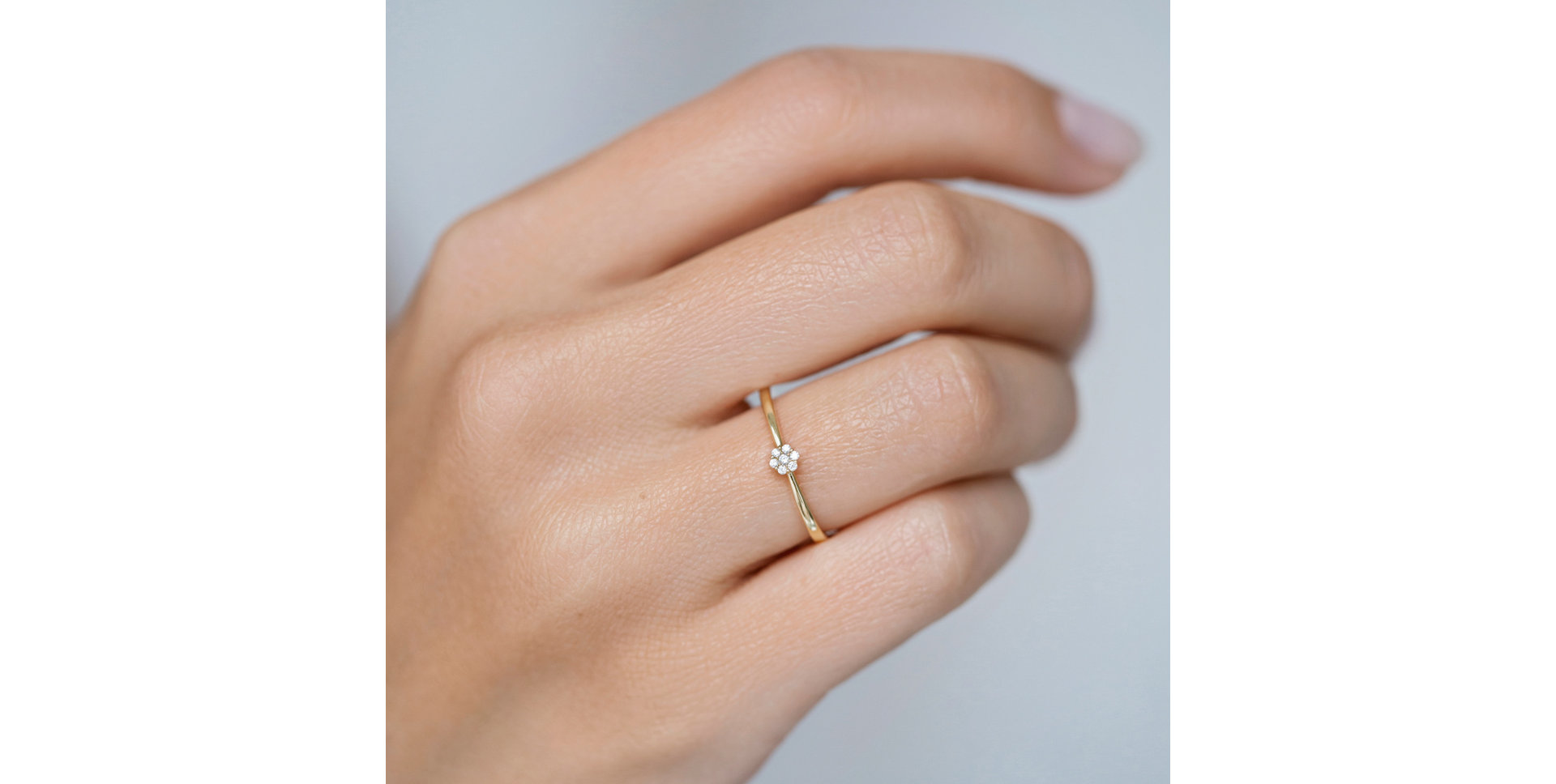 Prsteň s diamantmi Shiny Constellation