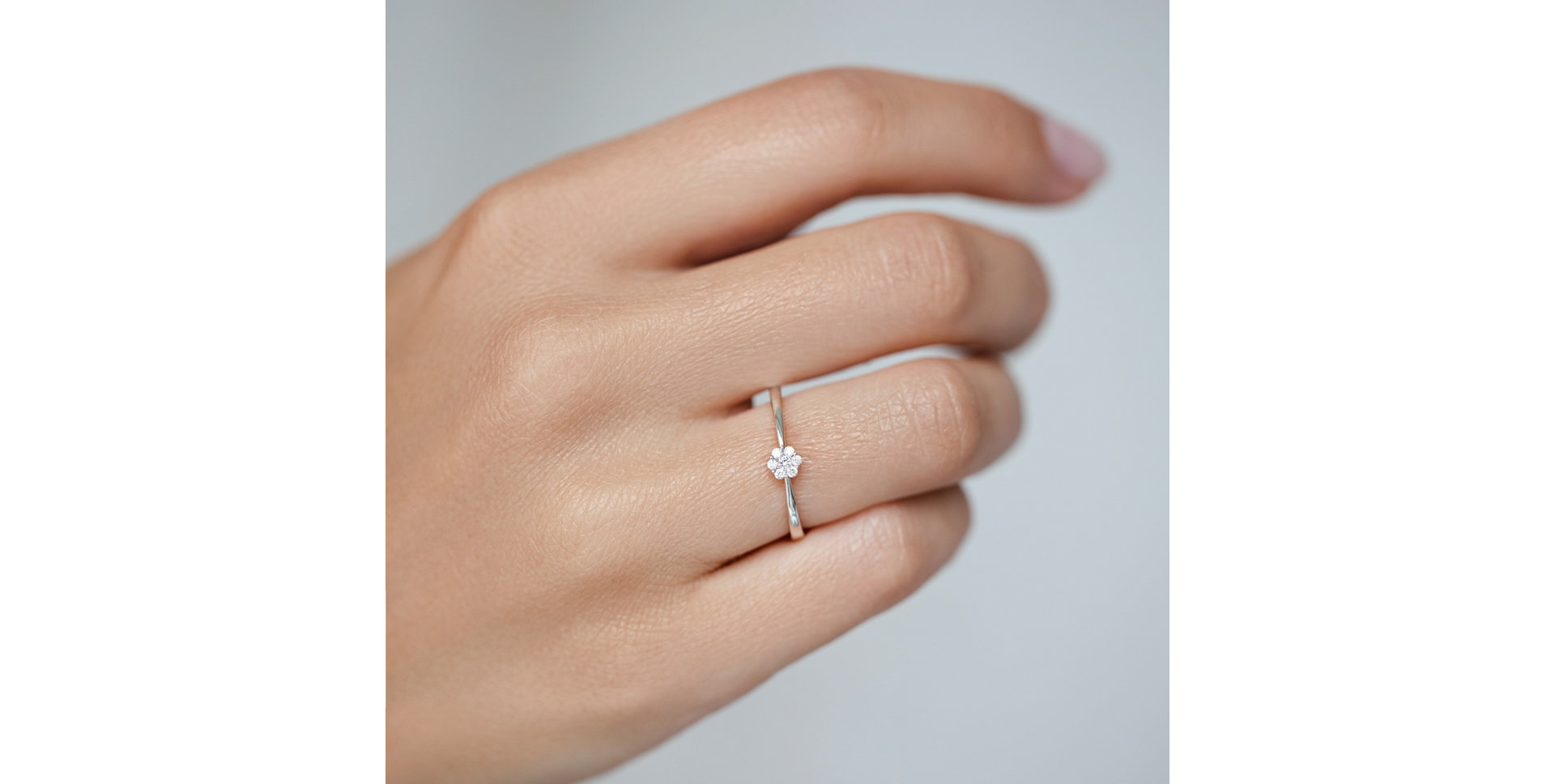 Prsteň s diamantmi Shiny Constellation