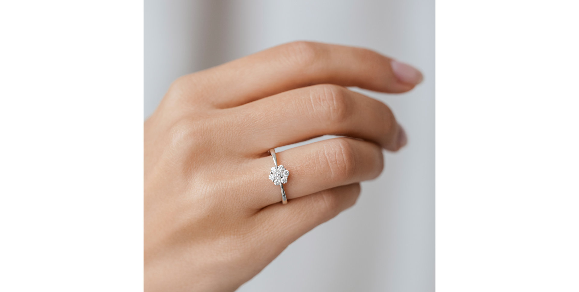 Prsteň s diamantmi Shiny Constellation