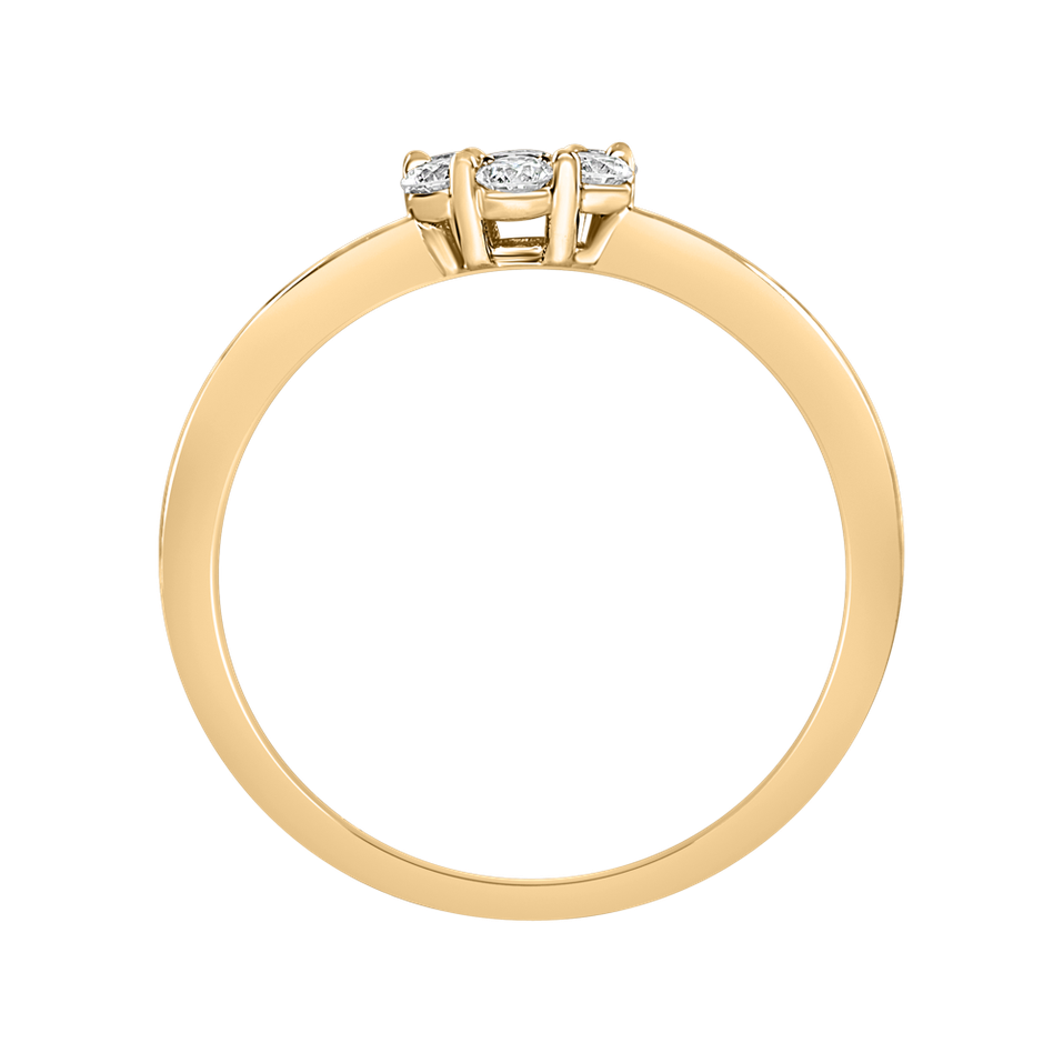 Prsteň s diamantmi Shiny Constellation