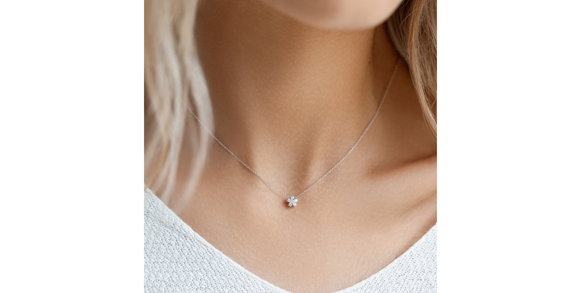 Náhrdelník s diamantmi Sparkless