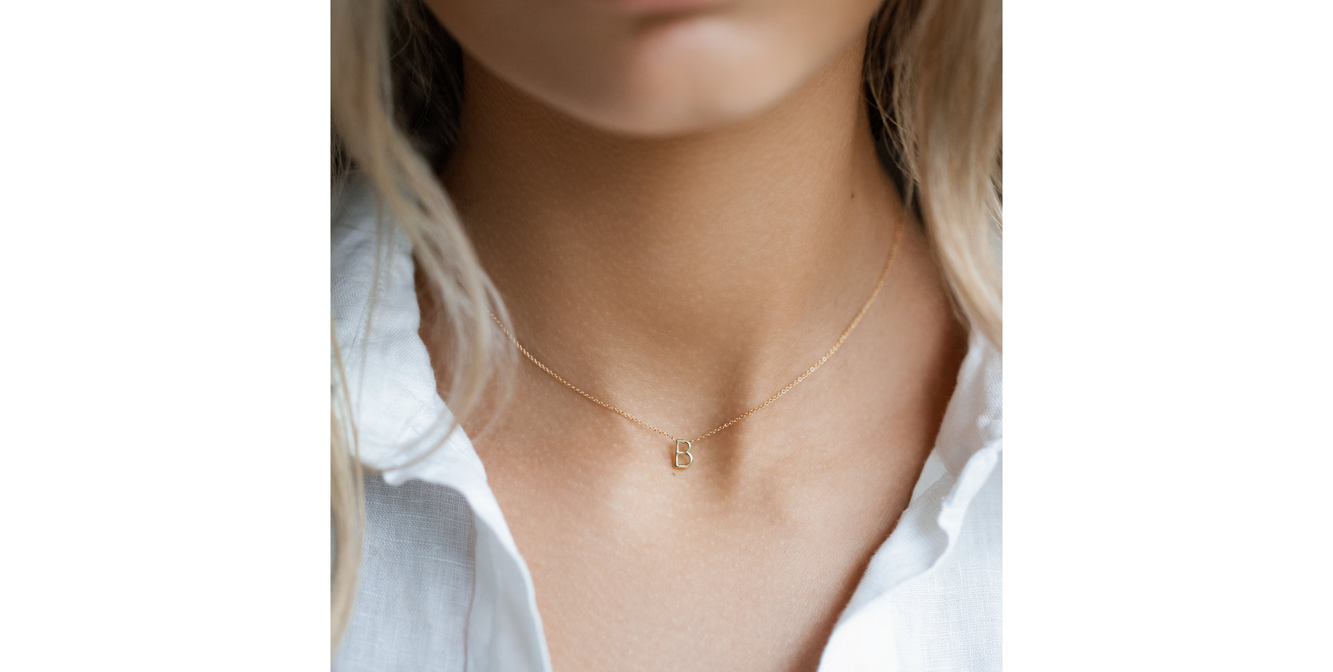 Náhrdelník s diamantom Round Line R