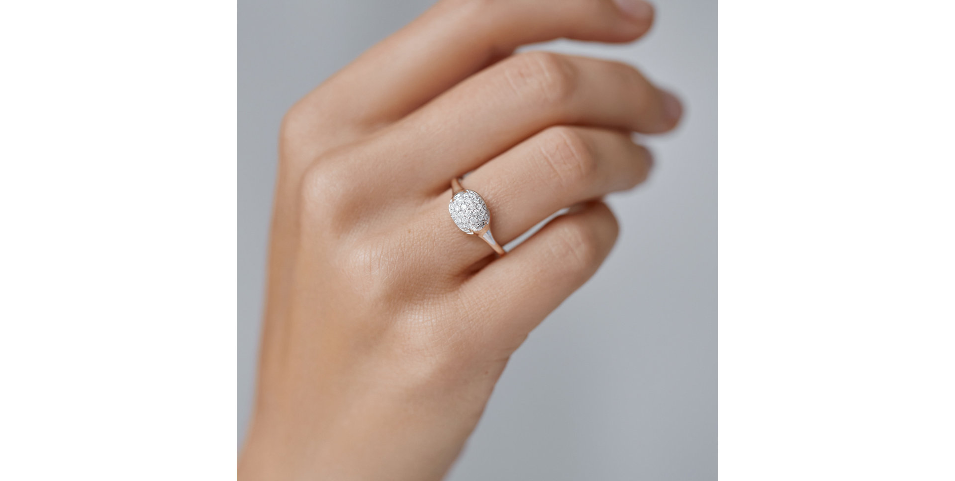 Prsteň s diamantmi Desire Poem