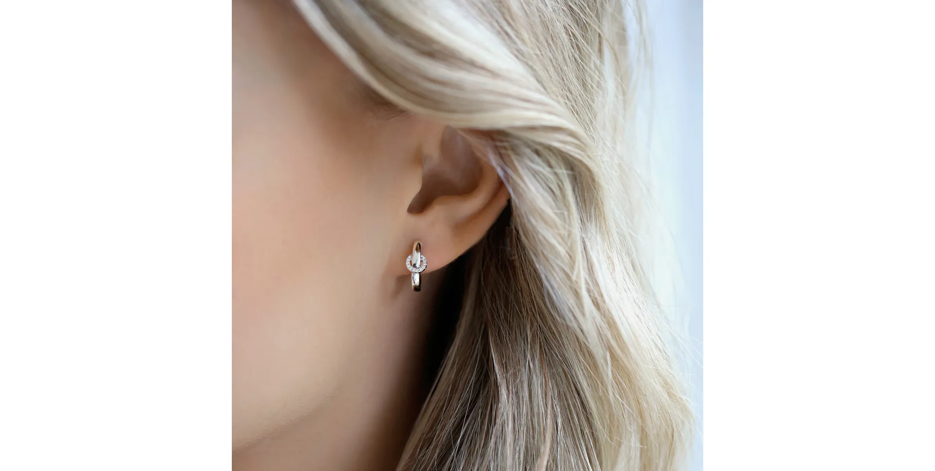 Náušnice s diamantmi Moonlight Streamer