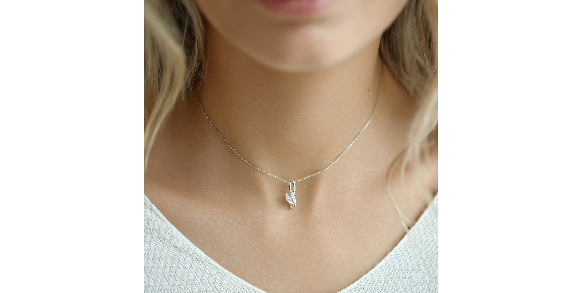 Prívesok s diamantmi Nature Joy