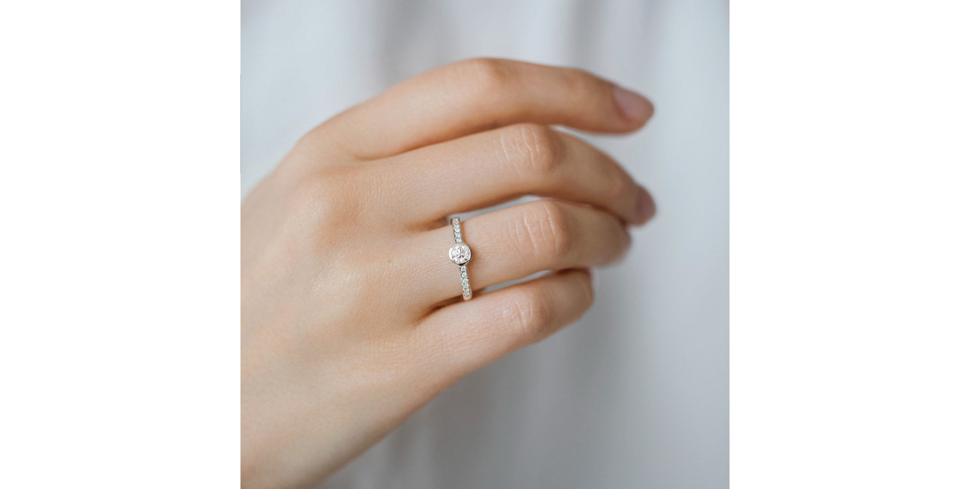 Prsteň s diamantmi Shine Forever