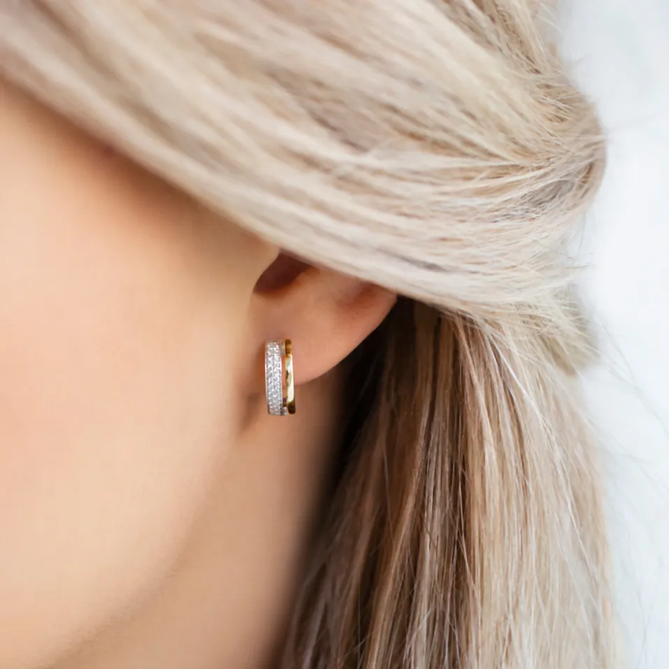 Náušnice s diamantmi Moonlight Spirit