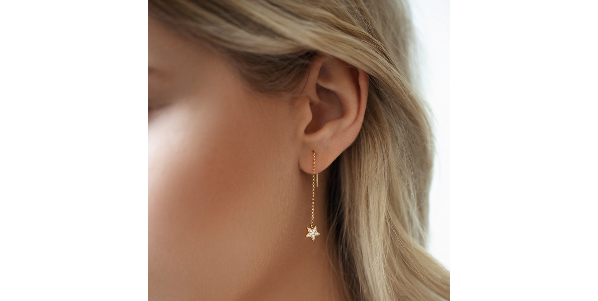 Náušnice s čiernymi diamantmi Amazing Night