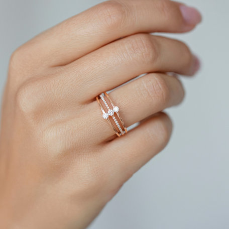 Prsteň s diamantmi Royal Infinity