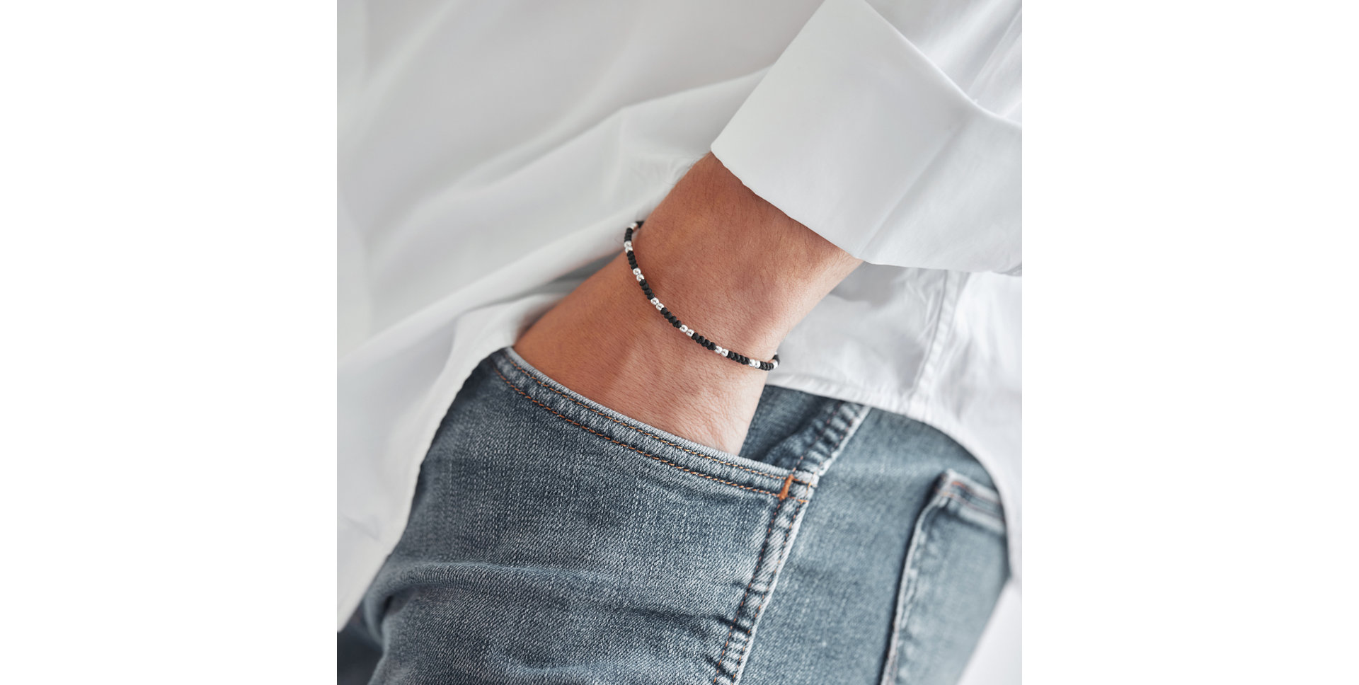 Pánsky náramok so šnúrkou Magic Shamballa