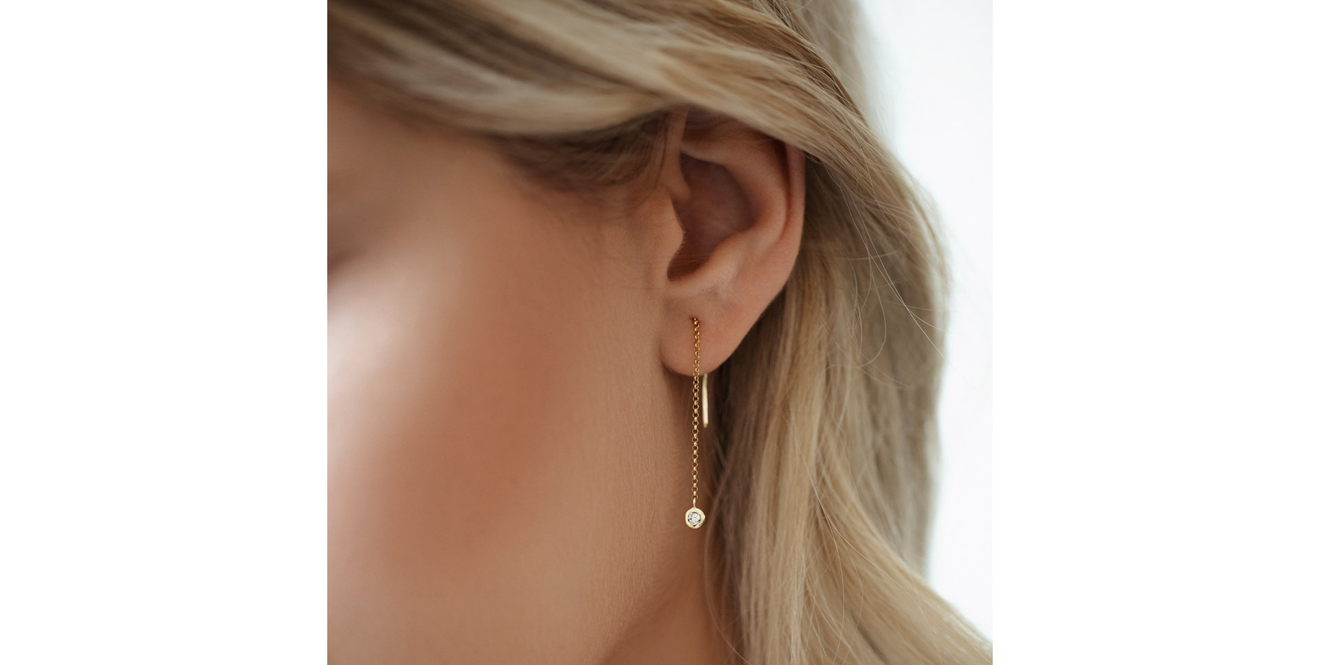 Náušnice s diamantom Amazing Heaven