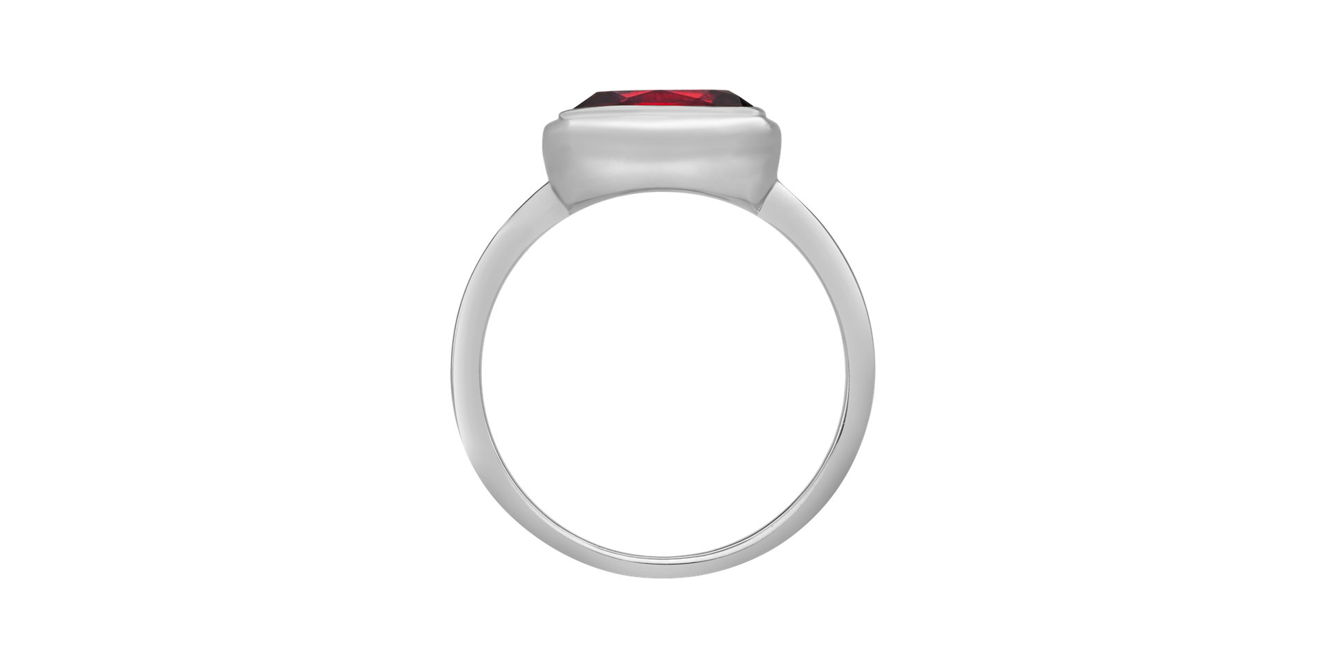 Prsteň s rhodolitom Bonbon