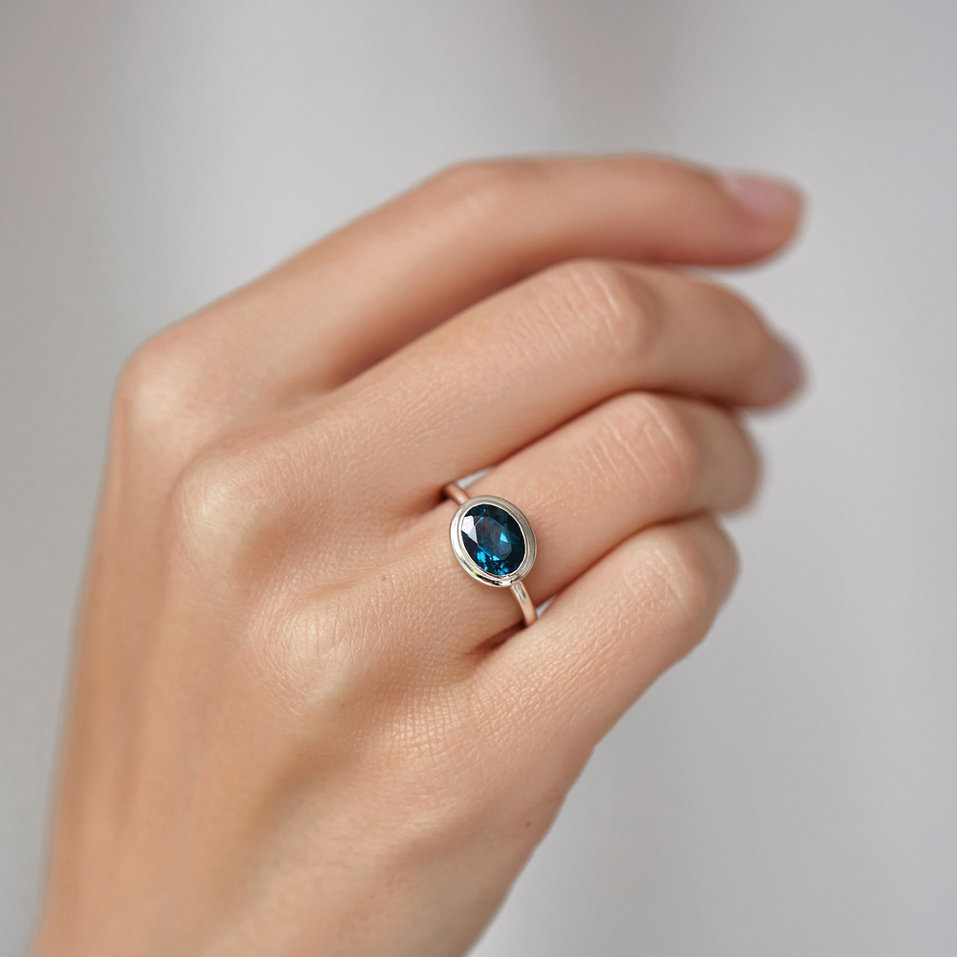 Prsteň s rhodolitom Bonbon