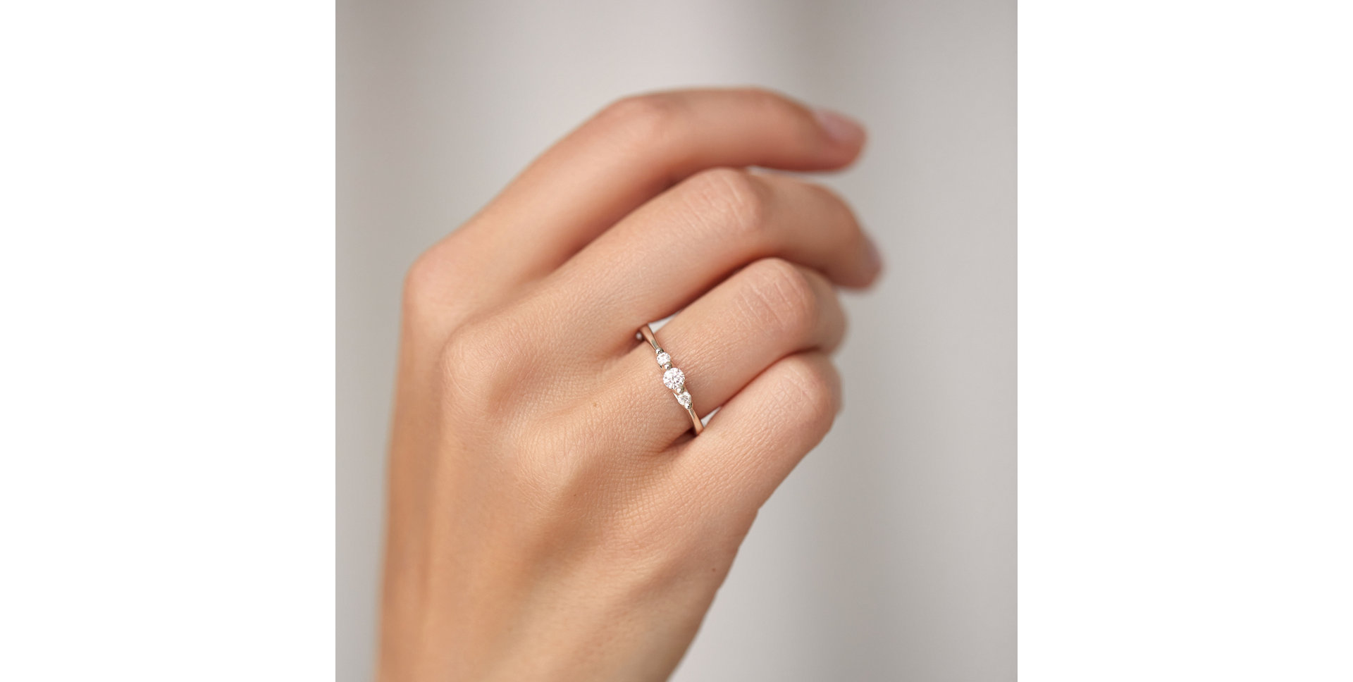 Prsteň s diamantmi Shards